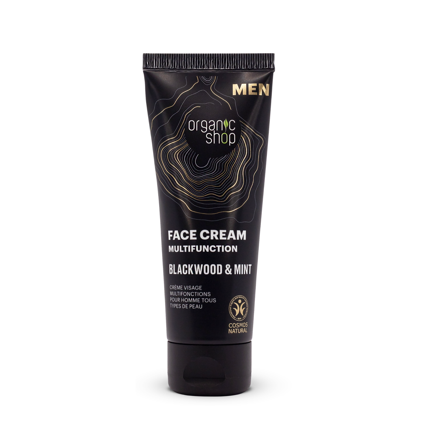 Organic Shop Multifunction Face Cream Blackwood & Mint, 75 ml